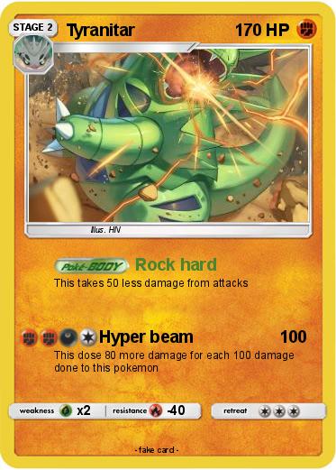 Pokemon Tyranitar