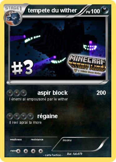 Pokemon tempete du wither