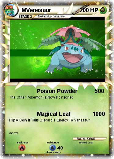 Pokemon MVenesaur