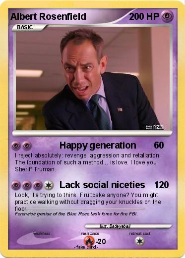 Pokemon Albert Rosenfield