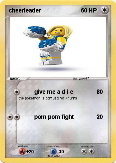Pokemon cheerleader