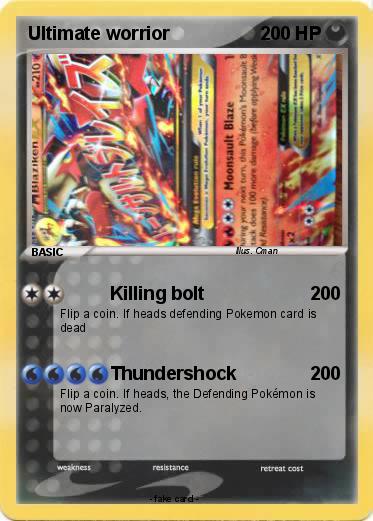 Pokemon Ultimate worrior