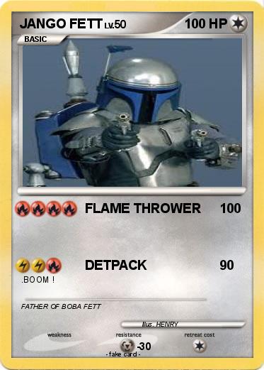 Pokemon JANGO FETT