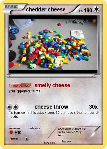 Pokemon chedder cheese