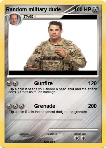 Pokemon Random military dude