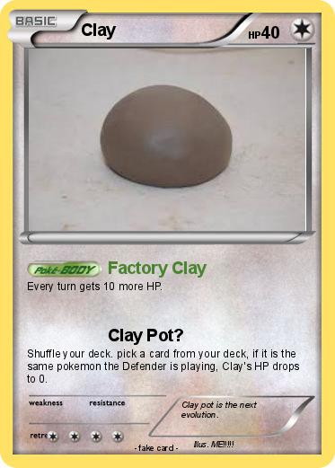 Pokemon Clay