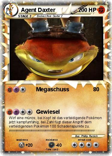 Pokemon Agent Daxter