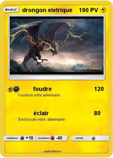 Pokemon drongon eletrique