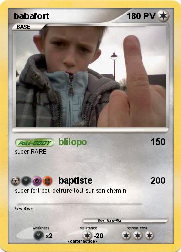 Pokemon babafort