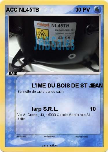Pokemon ACC NL45TB