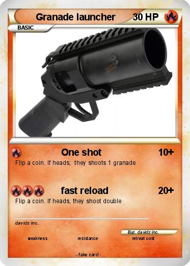 Pokemon Granade launcher