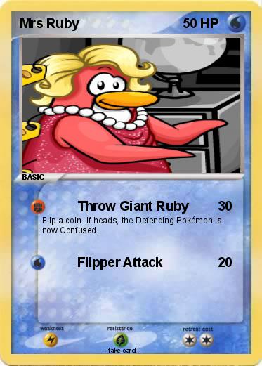 Pokemon Mrs Ruby