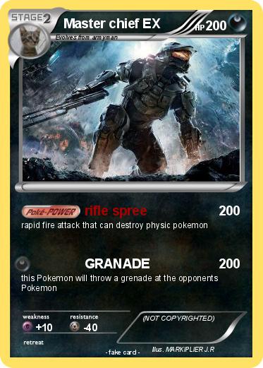 Pokemon Master chief EX