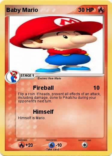 Pokemon Baby Mario