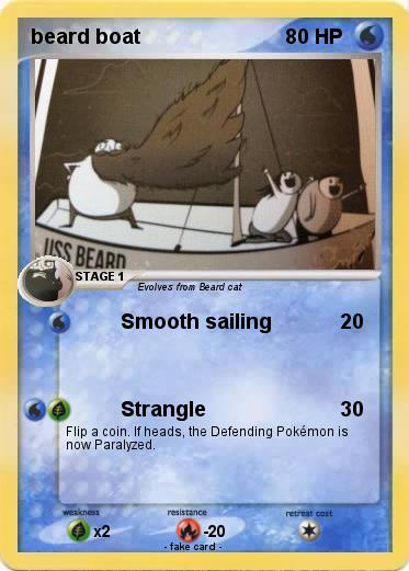 Pokemon beard boat