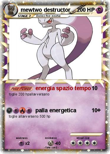 Pokemon mewtwo destructor