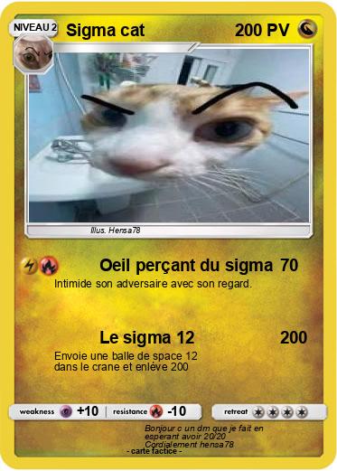 Pokemon Sigma cat