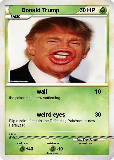 Pokemon Donald Trump