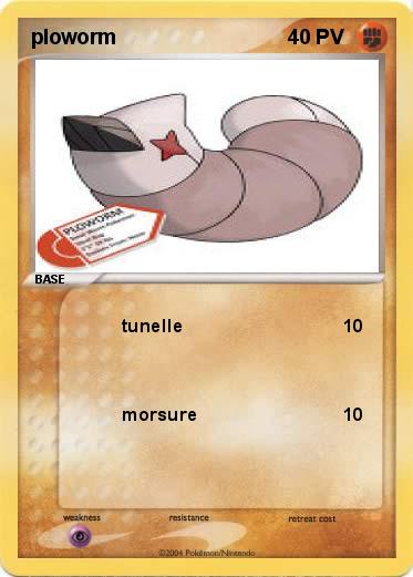 Pokemon ploworm