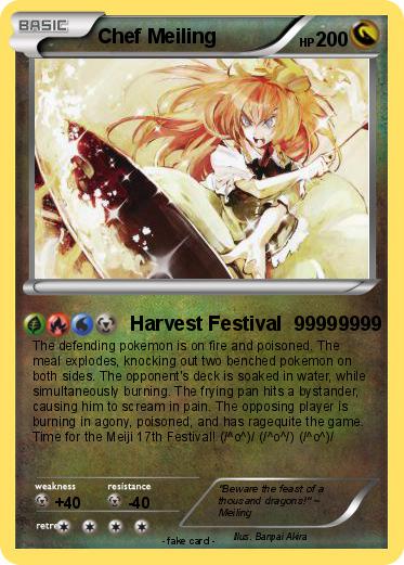 Pokemon Chef Meiling