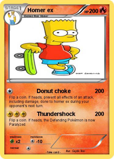 Pokemon Homer ex