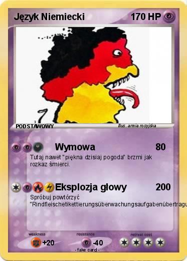 Pokemon Język Niemiecki