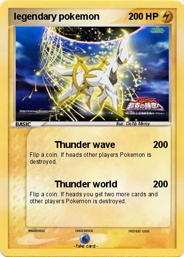 Pokemon legendary pokemon