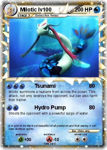 Pokemon Milotic lv100