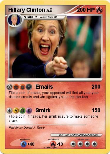 Pokemon Hillary Clinton