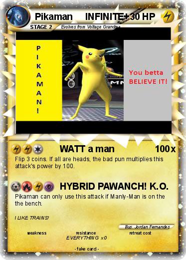 Pokemon Pikaman     INFINITE+