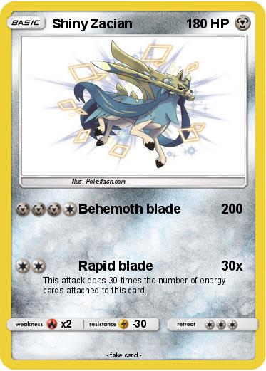 Pokemon Shiny Zacian
