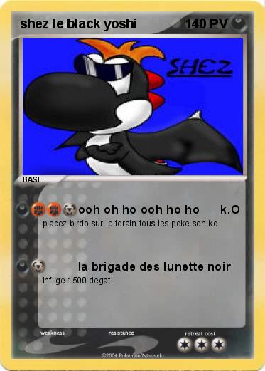 Pokemon shez le black yoshi