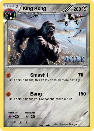 Pokemon King Kong