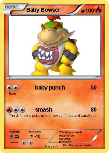 Pokemon Baby Bowser