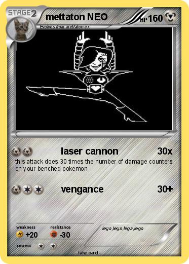Pokemon mettaton NEO