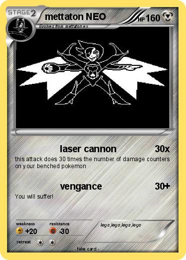 Pokemon mettaton NEO