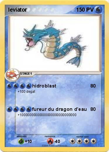 Pokemon leviator