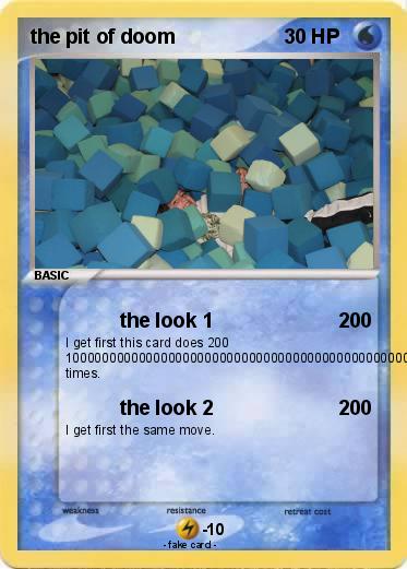 Pokemon the pit of doom