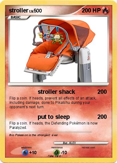 Pokemon stroller