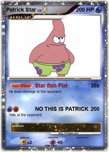 Pokemon Patrick Star