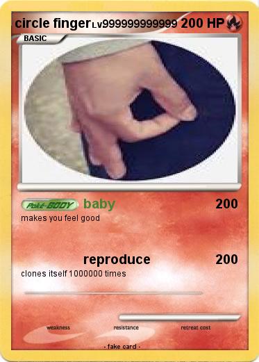 Pokemon circle finger