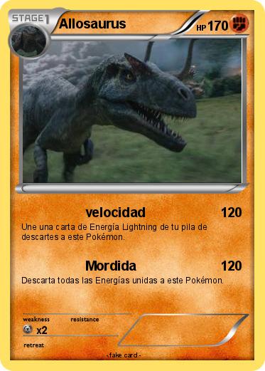 Pokemon Allosaurus
