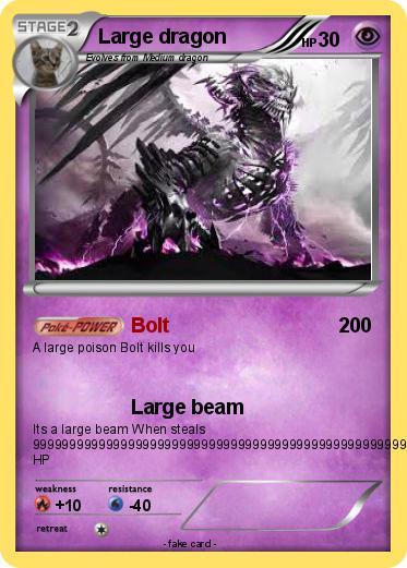 Pokemon Large dragon