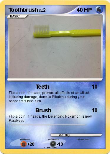 Pokemon Toothbrush