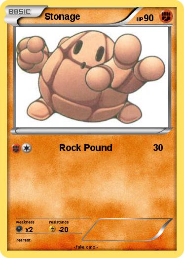 Pokemon Stonage
