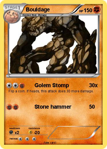 Pokemon Bouldage
