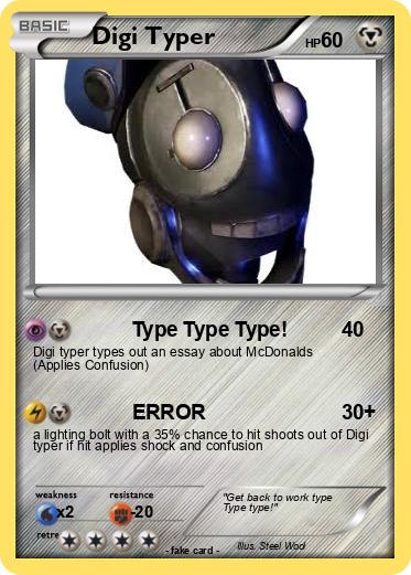 Pokemon Digi Typer