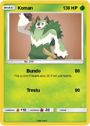 Pokemon Koman