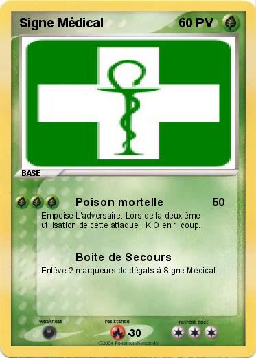 Pokemon Signe Médical