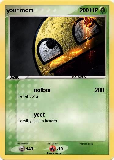 Pokemon your mom